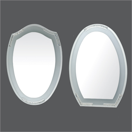 Shield Frost Mirror / Egg Cut Mirror