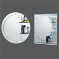 Round Shelf Mirror