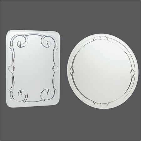 Round Stained Mirror