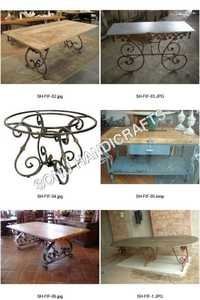 French Metal Table Bases