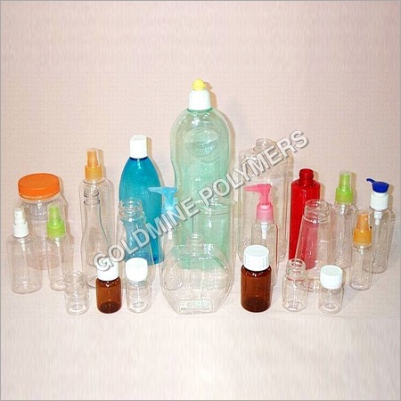 White And Brown Cosmetic Pet Bottles
