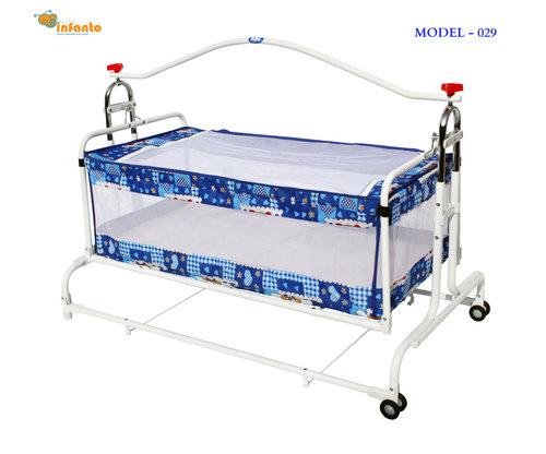 Blue Adjustable Standard Baby Compact Cradle