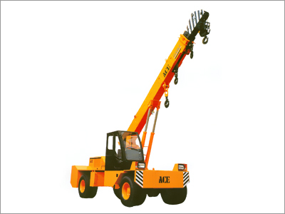 Hydraulic Mobile Crane - 15 Ton Lifting Capacity 80.5 BHP Diesel Engine | Articulated Boom Rough Terrain Capability Safe Operation Powerful Maneuverability