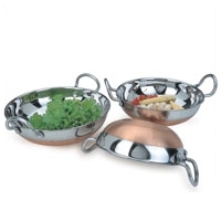 Balti Dish With Copper Base