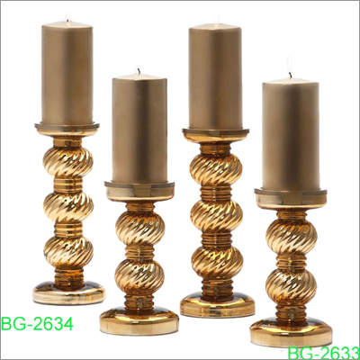 Glass Candle Stand