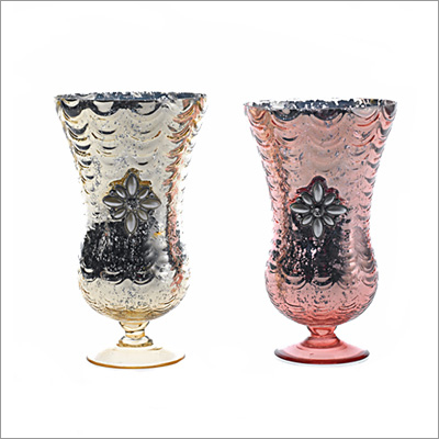 Glass Hurricane Lamps