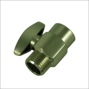 Brass Brushed Nickel Valve