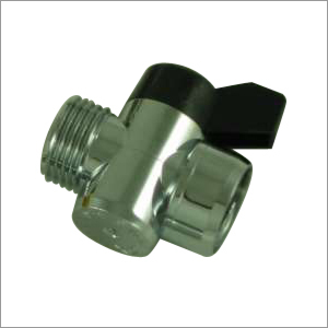 Siroflex Chrome Valve - Chrome Plated, 1/2 Inch, PN16 | Lever Handle, Leak Proof, Corrosion Resist, Precise Control