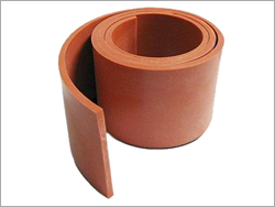 Industrial Rubber Sheets - Silicone, 1-10 Mtr Length, Red, 1-25 mm Thickness, Reinforced with Fiberglass/Nylon/Polyester | Customizable Sizes, Weather Resistant, High Durability, Versatile Use