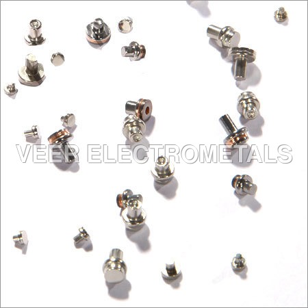 Solid Tungsten Contact Rivets