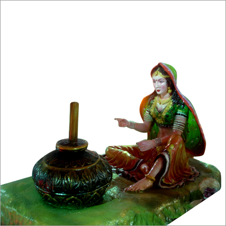 Traditional Lady Statue