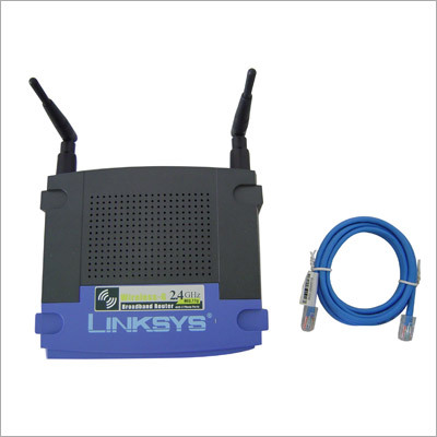 Linksys Router with Two Antenna