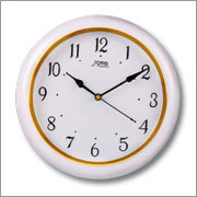 Round Analog wall clock