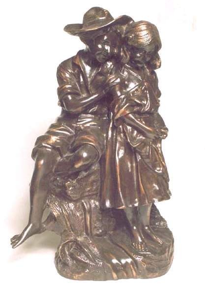 Bronze Figurine Height: 52.5  Centimeter (Cm)