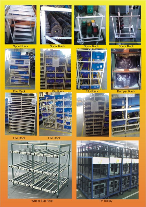 Material Handling Metal Racks