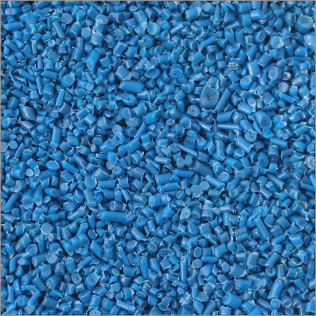 LDPE Blue Recycled Granules