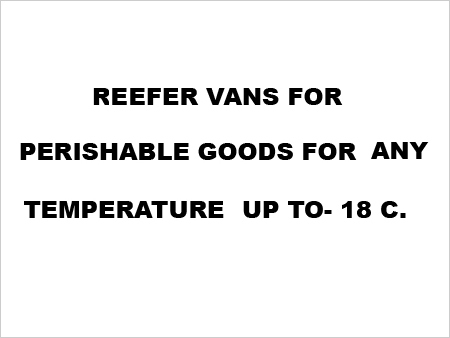 Refrigerated Vans