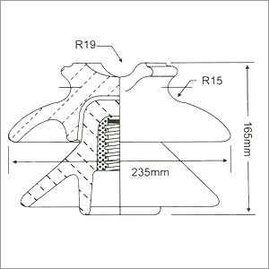 High Tension Pin Insulator