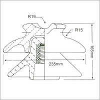 High Tension Pin Insulator