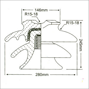 22 Kv Pin Type Insulator