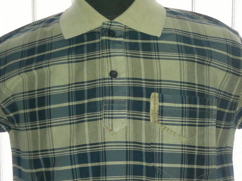 INDIGO CHECK WITH CARGO