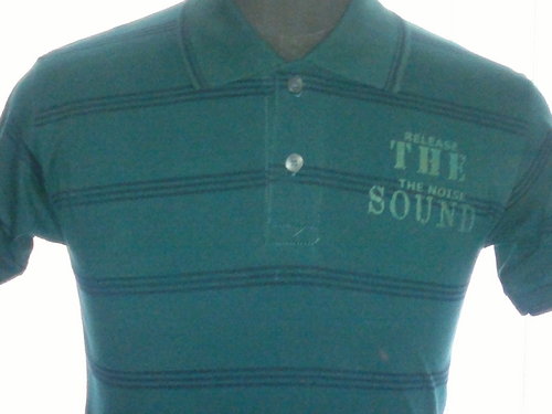Cotton Stripe With Print+ Logo