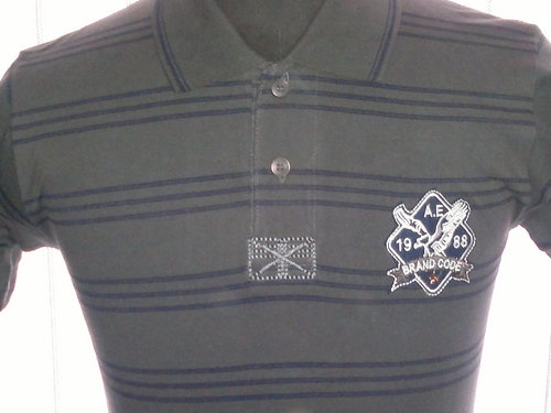 Cotton Stripe With Embroidery