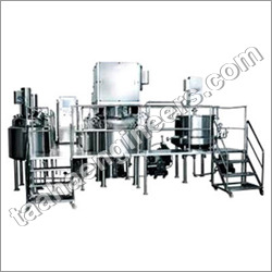 Ointment Manufacturing Plant - Industrial-Grade Stainless Steel Machinery, High-Volume Production Capacity, User-Friendly Operation