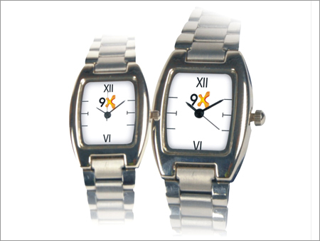 Wrist Watches - Stainless Steel, Varied Sizes | Metal Band, Durable Material, Elegant Look, Stylish Design, Precise Timekeeping, 12 Months Warranty