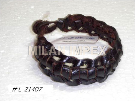 Mens Braided Leather Bracelets
