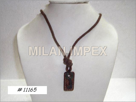 Men's Leather Necklace
