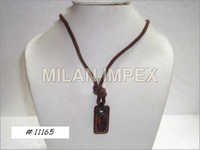 Men's Leather Necklace