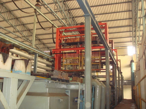 FULLY AUTOMATIC PISTON ROD CHROME PLATING PLANT