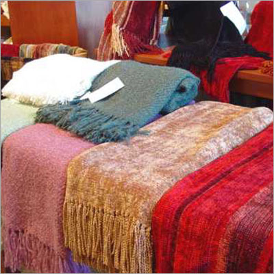 Chenille throws