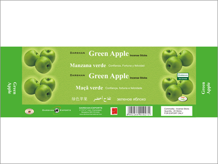 Green Apple Incense Sticks