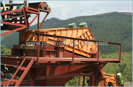 Iron ore Washing & Dewatering Screen