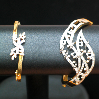 Elegant Diamond Bangles