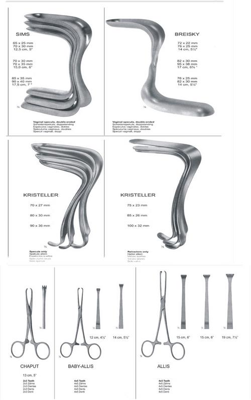 Vaginal Specula and Retractors