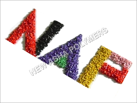 Colored Plastic Granules