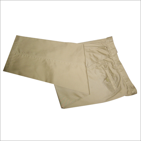 Men's Trouser in 100% Cotton Twill Wrinkle Free