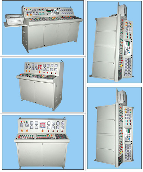 construction plant control panels