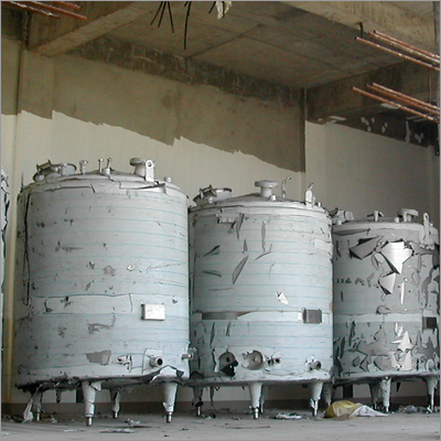 3 KL Acid, Lye & Hot Water Tanks