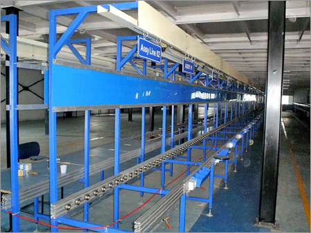Push Type Glide Wheel Conveyors