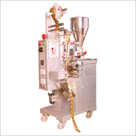 F.F.S. Three Side Sealing Machine - Stainless Steel, 750x550x1785 mm | Digital Control, Fast Sealing, High Speed 40-100 Bags/Min, Precise Filling