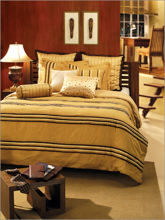 Striped Bedspreads