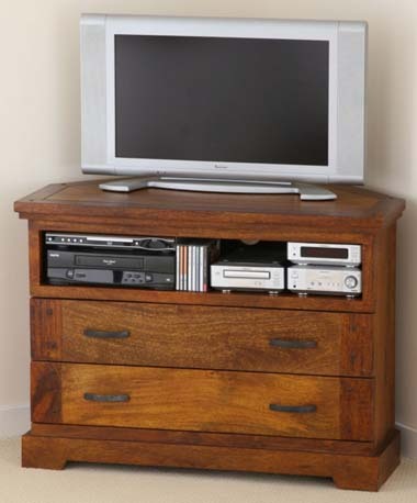 Brown Mango TV DVD Cabinet