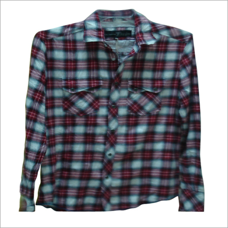 Men's Readymade Garments - Cotton, M-XXL, Red | Soft Fabric, Durable, Stylish, Comfortable, Plaid Pattern
