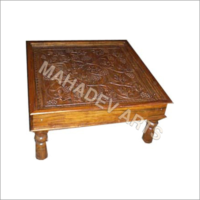 Wooden Carved Stool