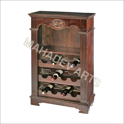Wooden Wine Racks with Drawer