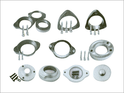 Aluminium Metal Rubber Spacers